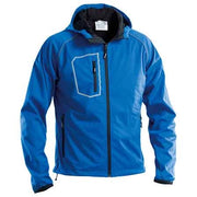 GIUBBINO SOFTSHELL CON CAPPUCCIO 'FASTEN' BLU Tg. M (48-50)