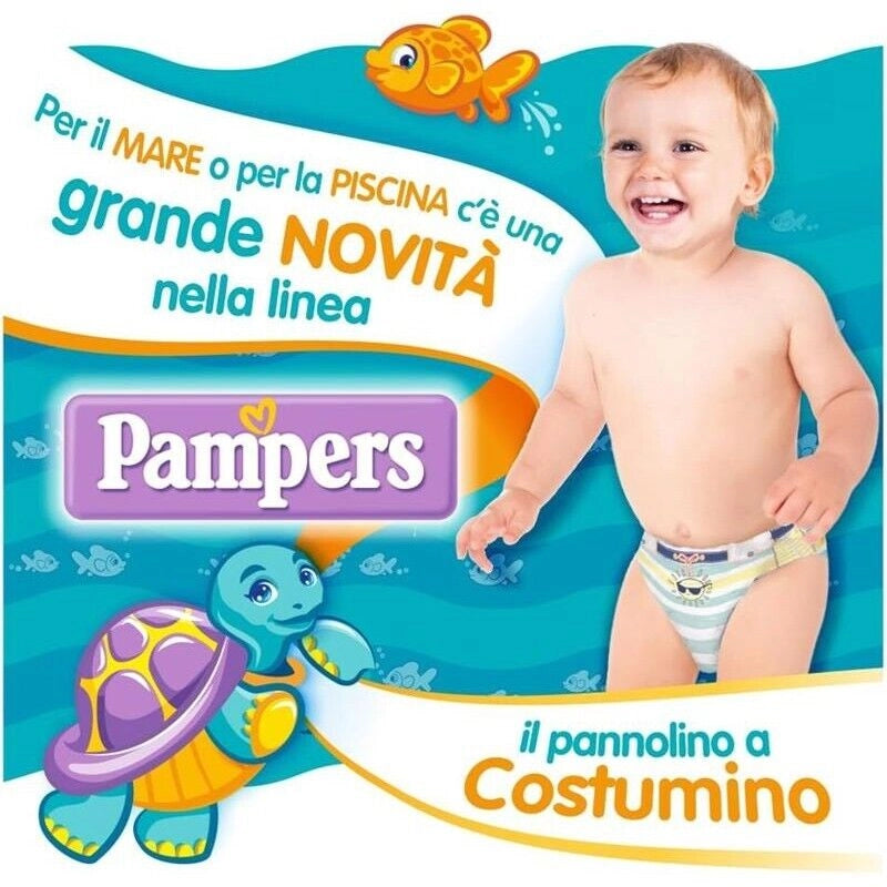 PANNOLINI PAMPERS IL COSTUMINO TAGLIA 4 MAXI 11 PEZZI