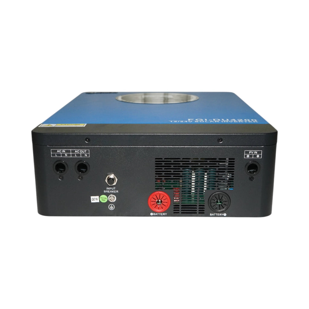 Inverter solare ibrido 12V/2,3kW-24V/4,2kW, 100A MPPT, monofase, OFF-GRID IP21 Bourget