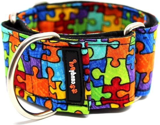 Collare per Cani a Martingale - Puzzle M