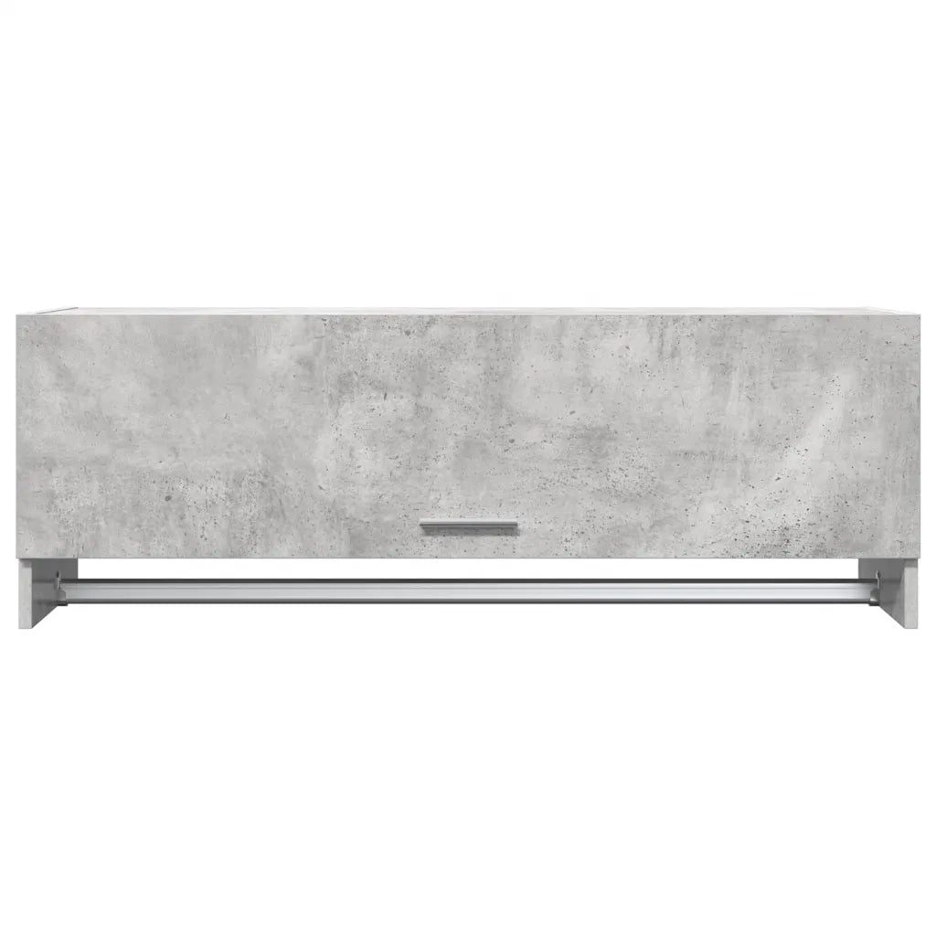 Armadio Grigio Cemento 100x32,5x35 cm in Legno Multistrato CFW8752473