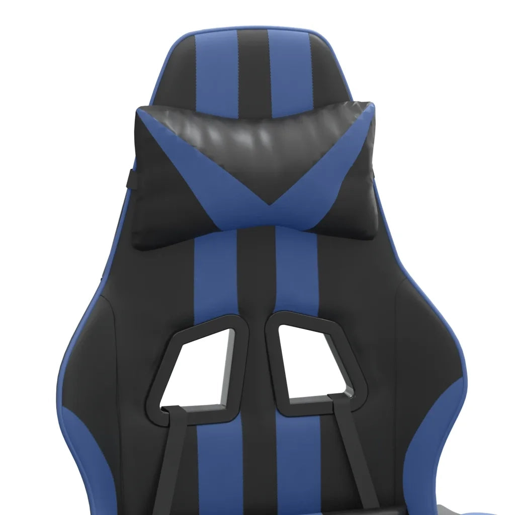 Sedia da Gaming | Sedia da e-sports Nera e Blu in Similpelle