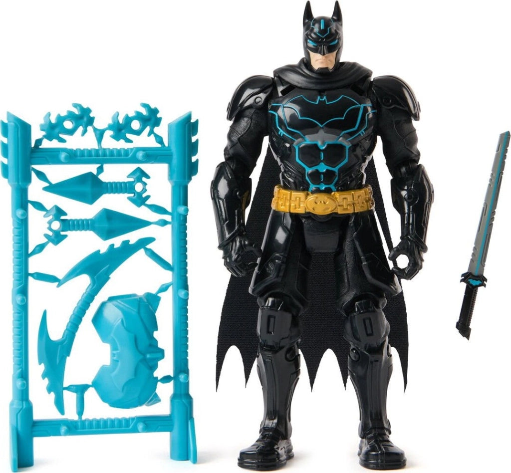 DC Comics,Batman Ninja Figure 20 cm Batman con accessori,SPin Maaster,Eta 3+