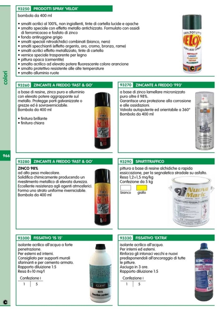 12pz spray "keen" zinco chiaro ml.400 cod:ferx.16351