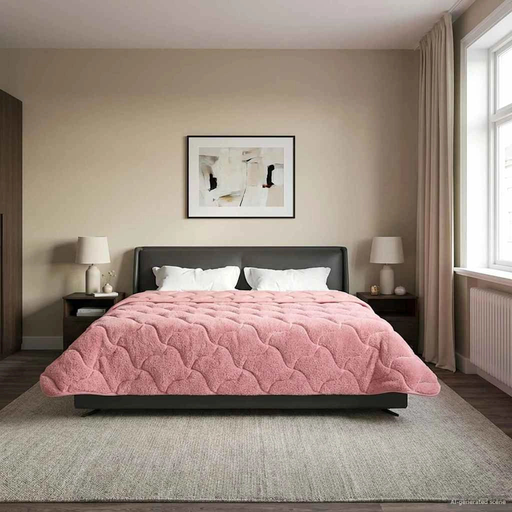 Duvet Invernale 200 x 240 cm Inverno Rosa Traspirante 42026341