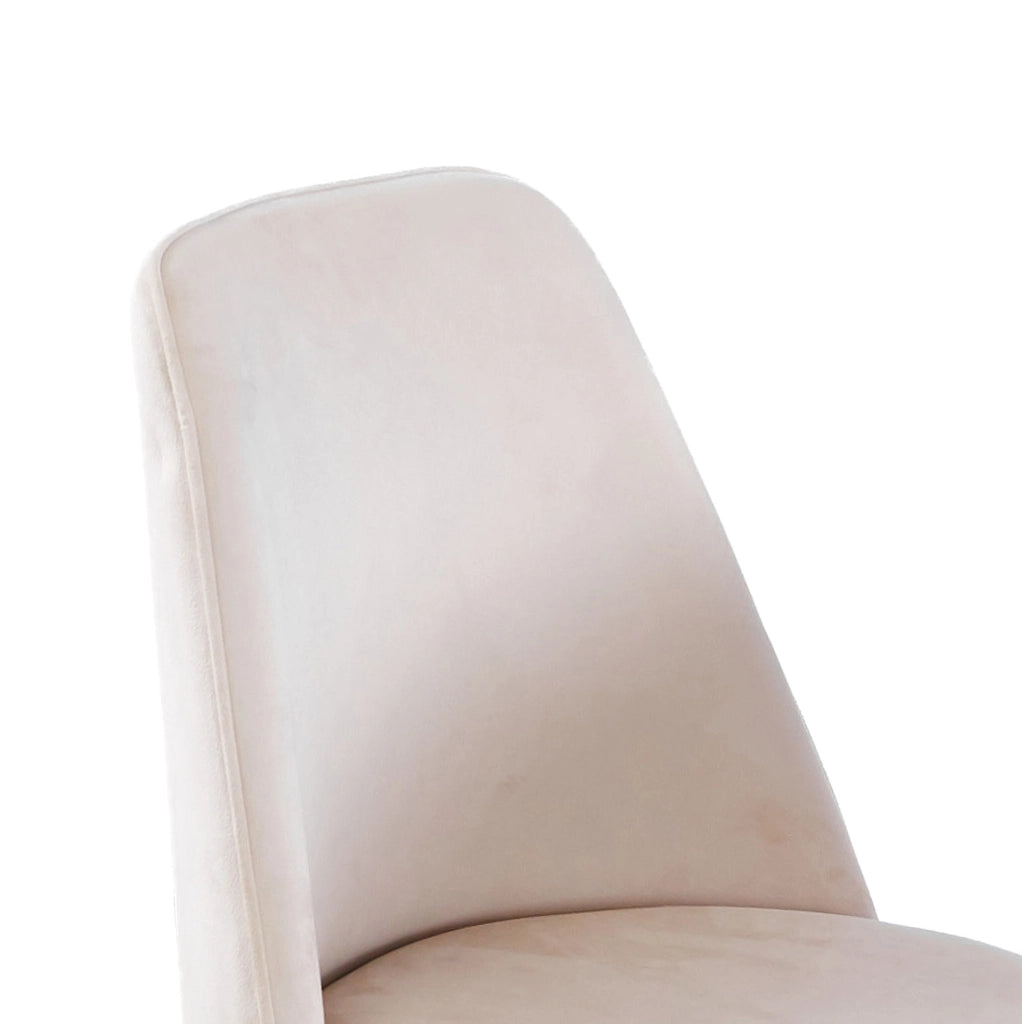 Set da pranzo 5 pezzi con tavolo e 4 sedie in velluto con gambe dorate