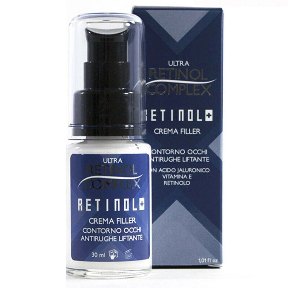 Trade Shop - Retinol Complex Crema Filler Contorno Occhi Antirughe Retinolo Acido Jaluronico -