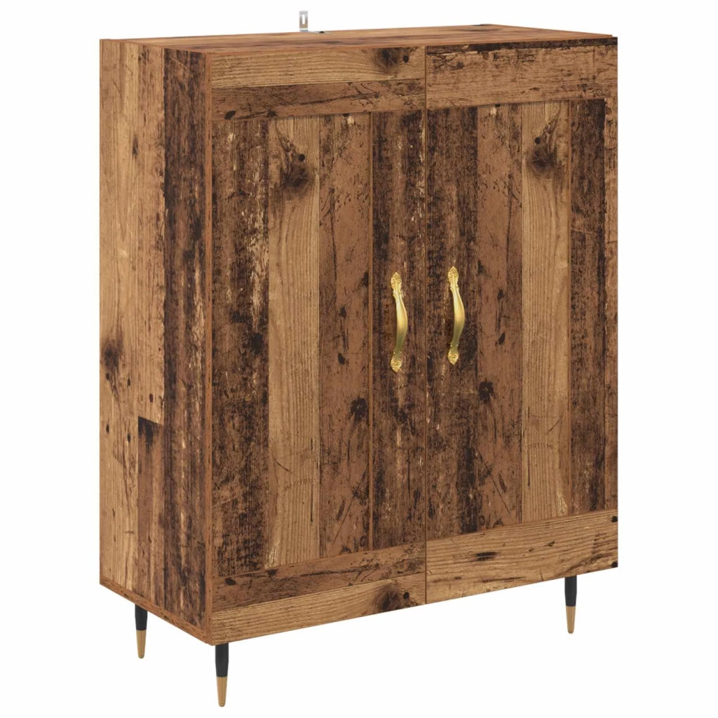 Credenza | Madia | Buffet da pranzo | Armadio da pranzo Legno vecchio 69,5 x 34 x 90 cm Legno multistrato