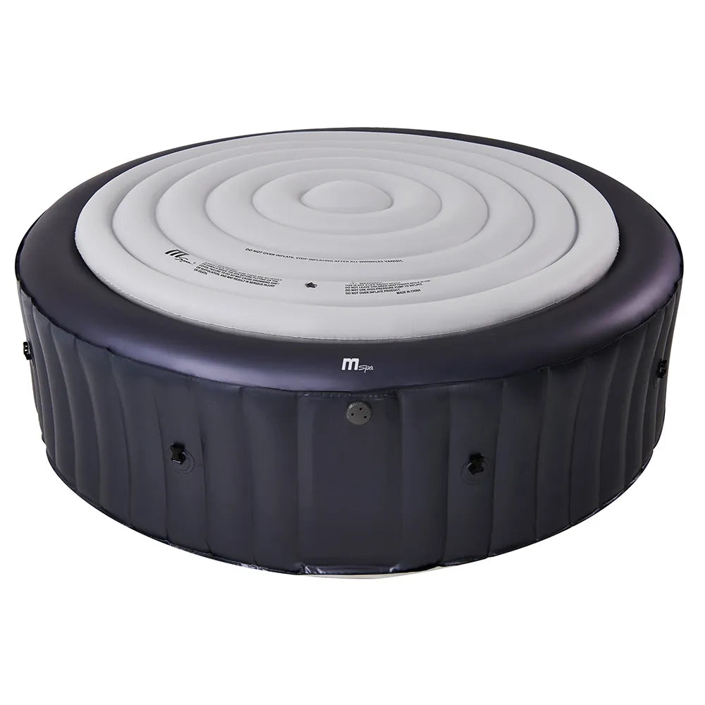 Tempo Style - Piscina Idromassaggio Circolare MSpa Splendida M-CA061 (6 Posti) | 204 cm diametro | 930 litri | 125 getti d'aria massaggianti | 6 Idrogetti | Copertura inclusa