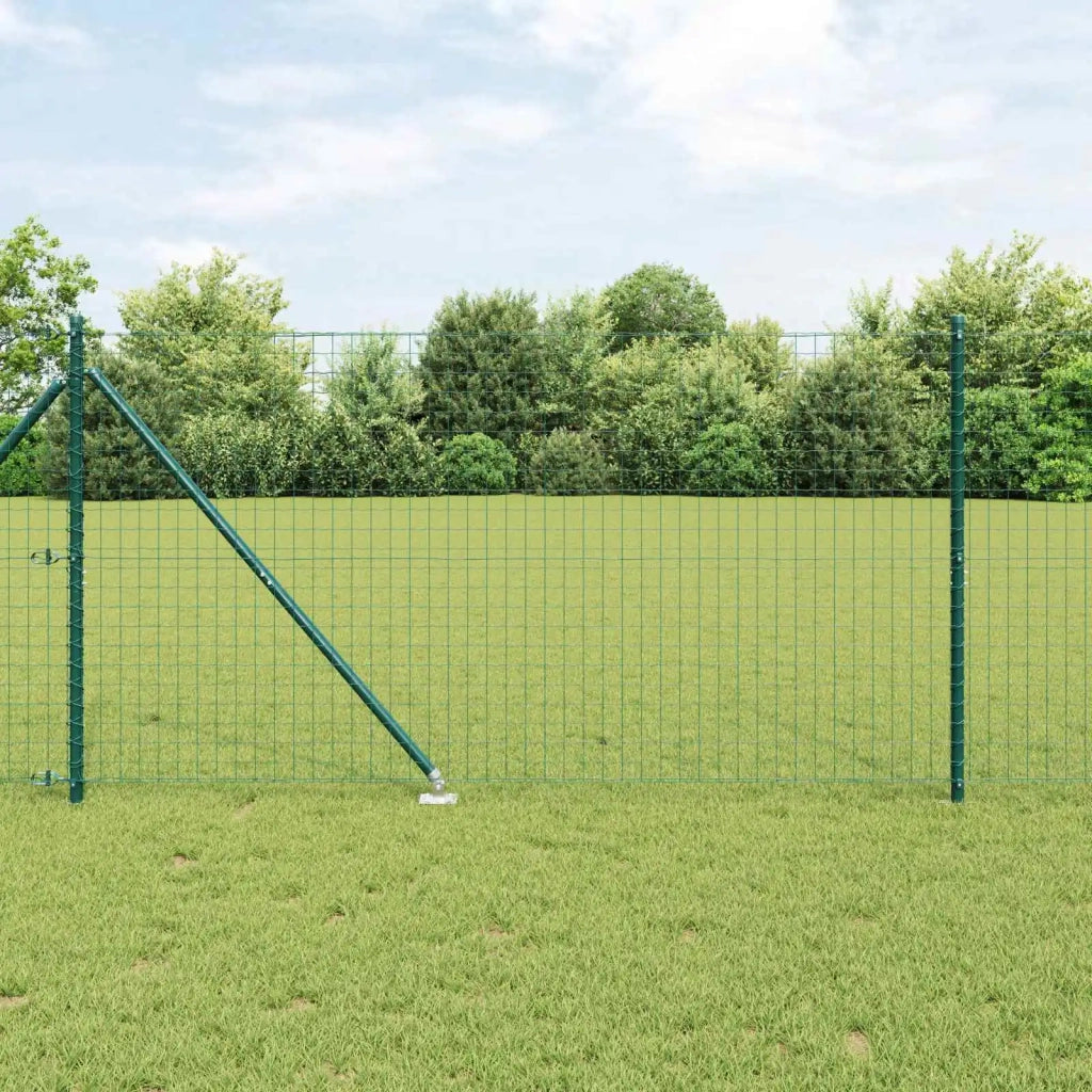 Palo della recinzione 52 pcs Grigio 3,2 x 3,2 x 185 cm