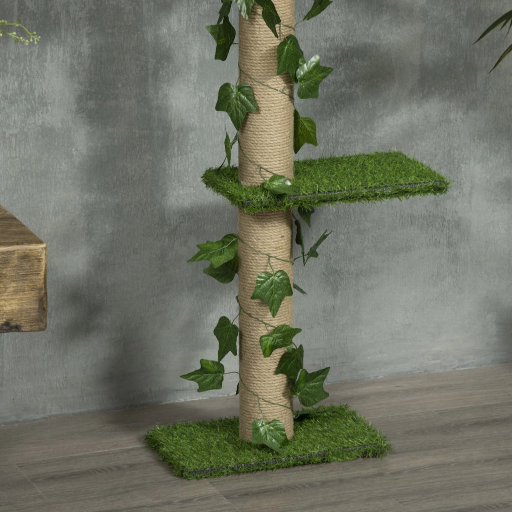 Tiragraffi da soffitto regolabile 202-242 cm verde