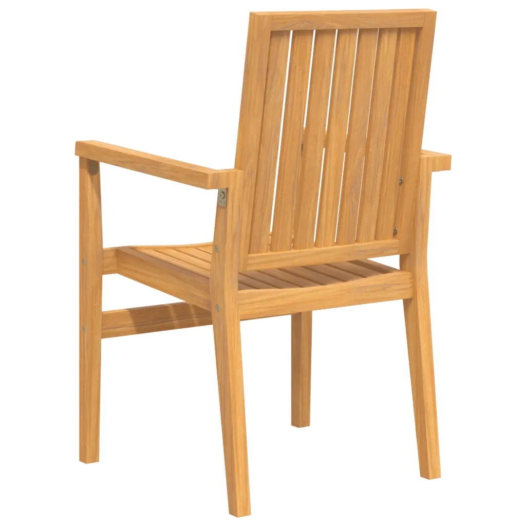 Set da Pranzo per Giardino 5 pz in Legno Massello di Teak 3157917