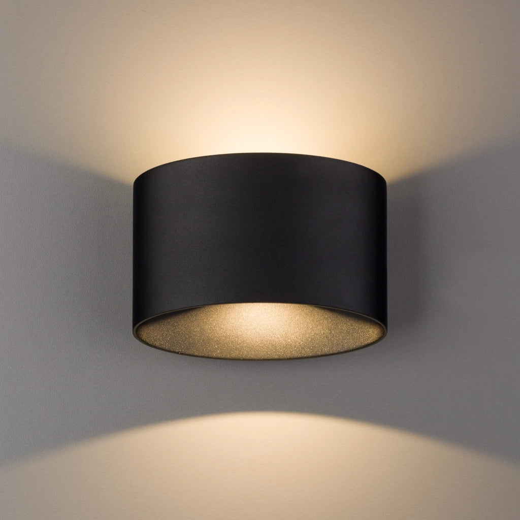 Applique LED Nowodvorski Ellipses 8182 nera IP54 3000K