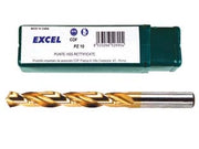 PUNTE HSS TITANIO- - ø mm.5 - 10 pezzi EXCEL