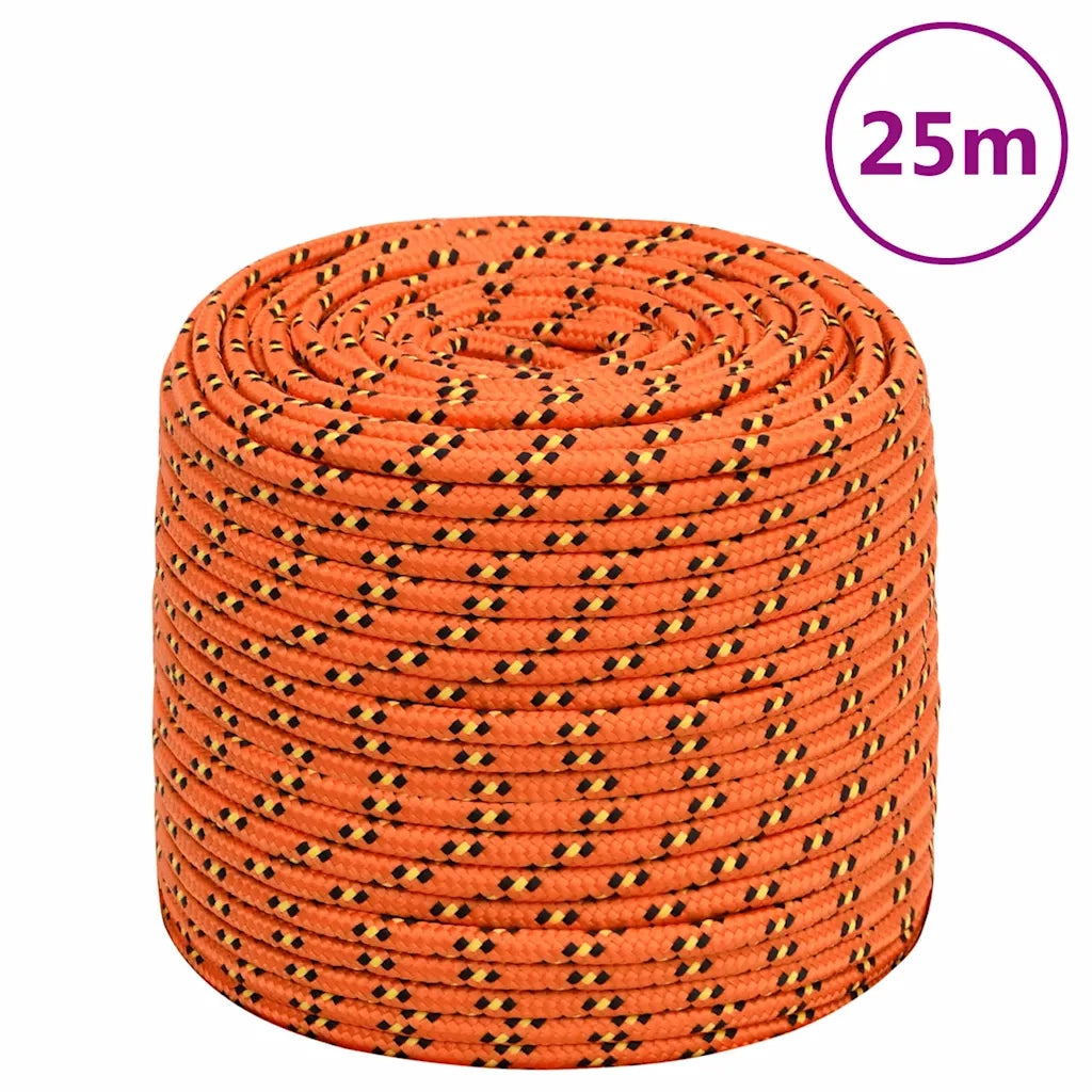 Corda per barca Arancione 6 mm 25 m in Polipropilene 152655
