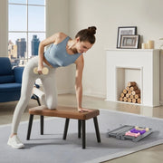 Set 6 manubri ULEVR da 0,5, 1 e 1,5 kg con valigetta, pesi per allenamento rosa
