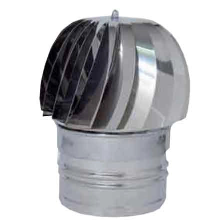 FUMAIOLO ZINCATO EOLICO TONDO Ø 120 mm