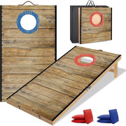 Set di Cornhole 6 x 0,3 m con 6 cuscini e borsa portatile