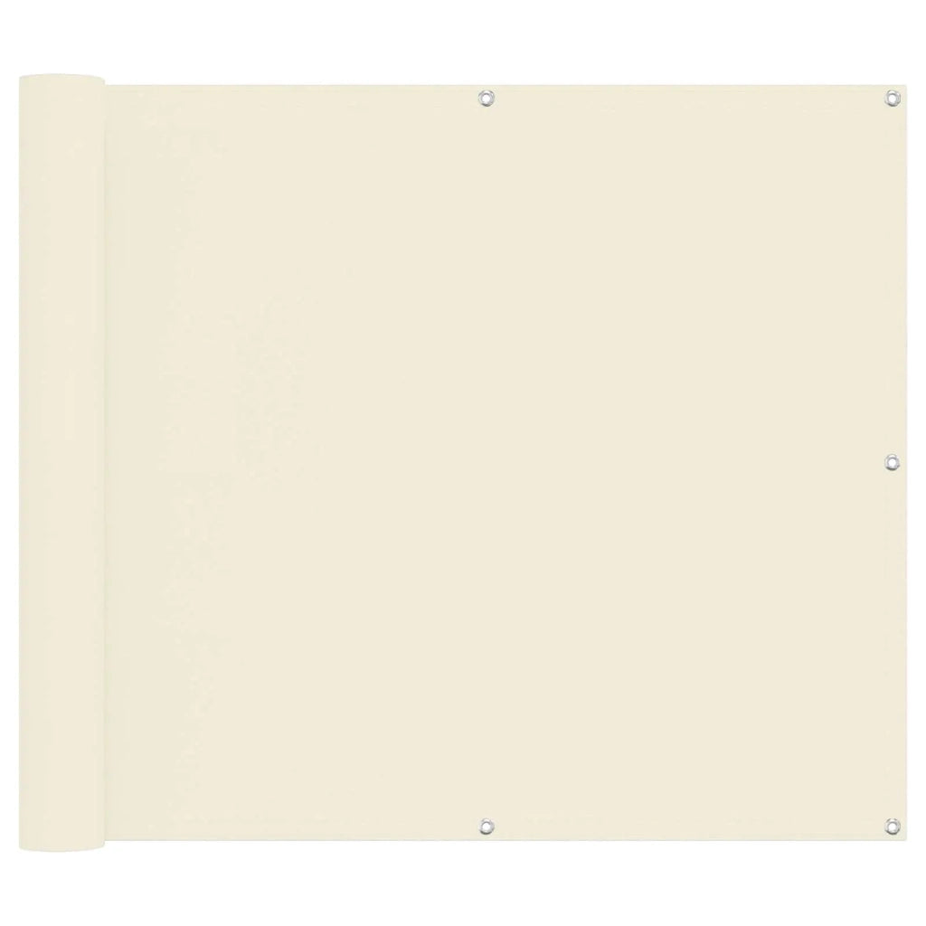 Schermo da balcone 90 x 200 cm Oxford alu rivestito in PU 42030695