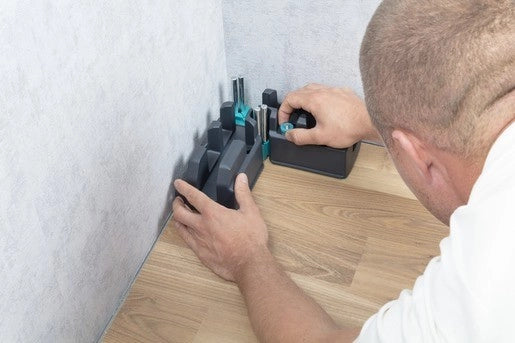 Wolfcraft Rapportatore Angolare e Tagliacornici 70 mm per Misurazione Angoli – 6948000