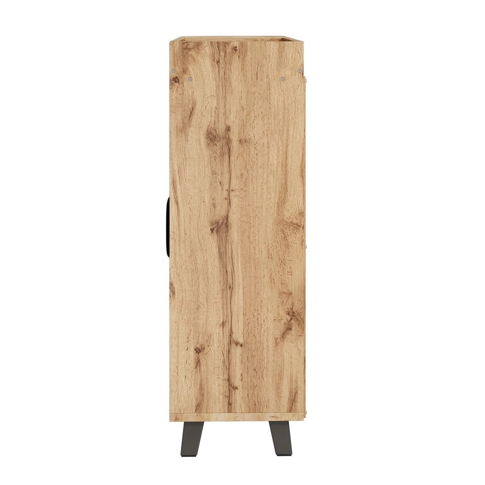 Scarpiera Slim con Ante e Ripiani ¨C MINIMAL ¨C Legno, Ingresso
