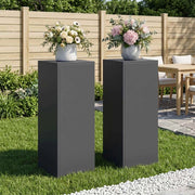 Supporto per piante 2 pcs Antracite 30 x 30 x 80 cm 8012493