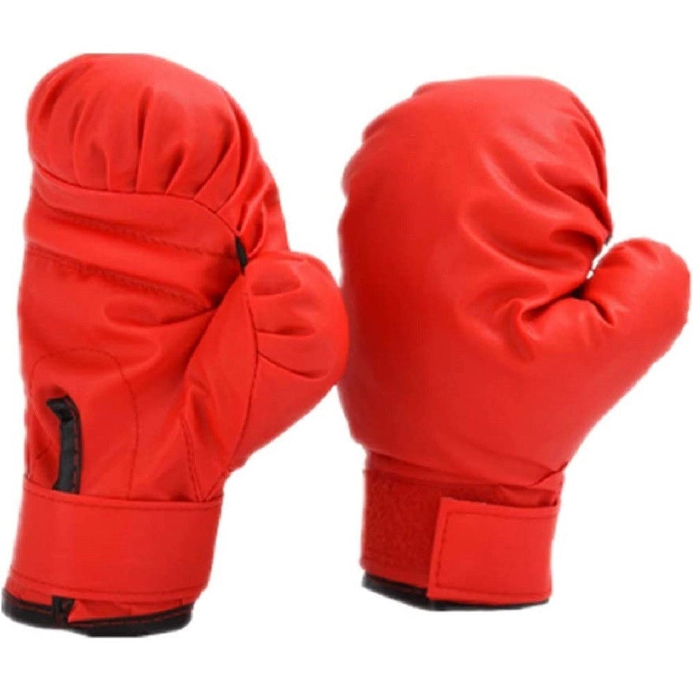 Trade Shop - Guantoni Guanti Da Boxe Boxing In Pelle Pu Kickboxing Sparring Gloves Sacco Xl -