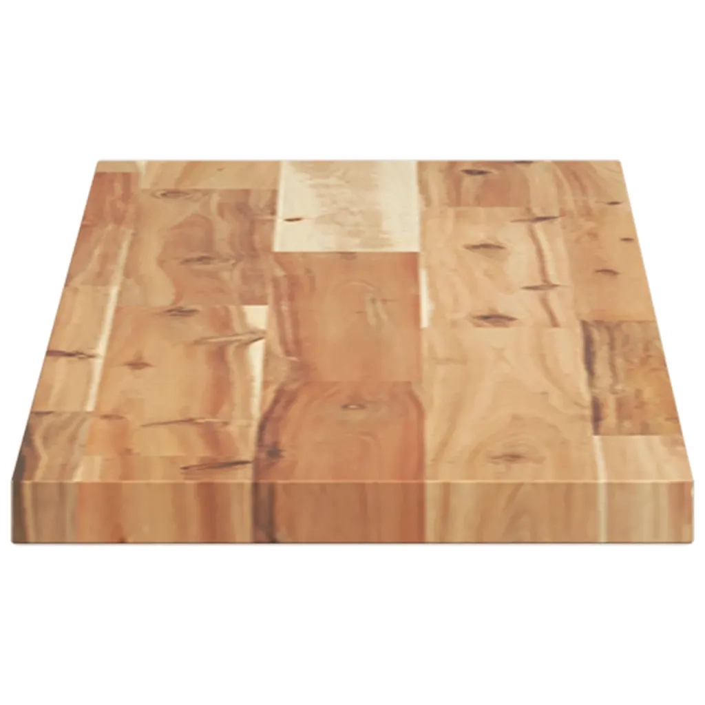 Mensole da Parete 4 pz 80x20x2 cm Legno Acacia Rifinito a Olio 3279506