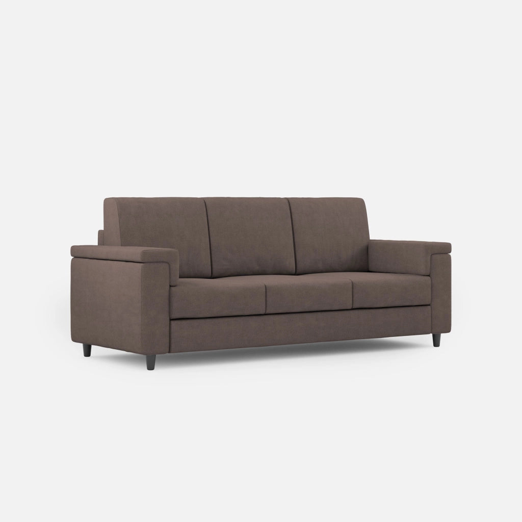 Divano 3 Posti 208x85x85 cm Marrak in Tessuto Talpa