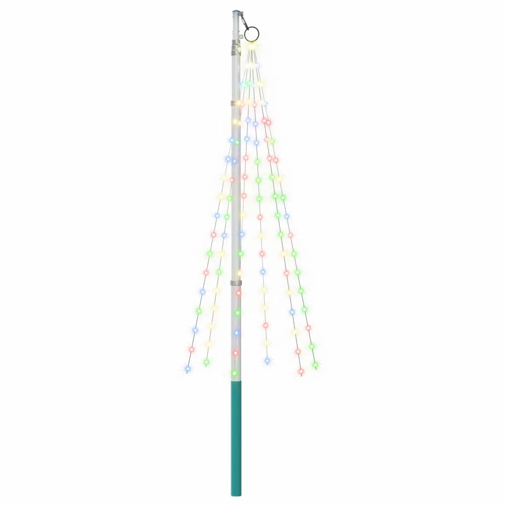Luci per albero di Natale con picchetti e asta per bandiera 3468873