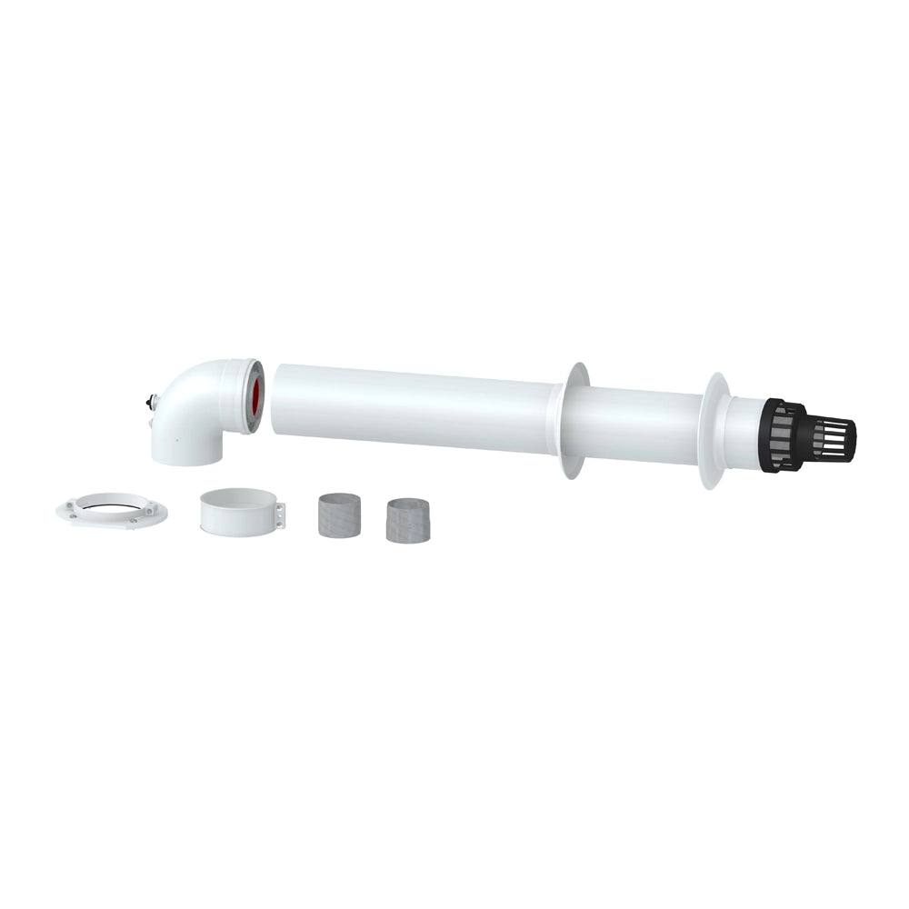 KIT UNIVERSALE COASSIALE 1 D.60-100 ALC- Diam. 60/100- STABI- pezzi 1