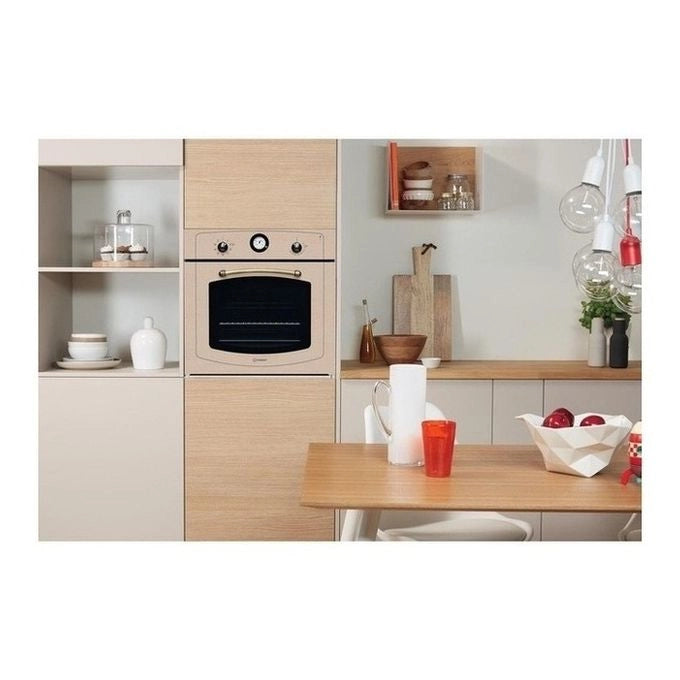 Indesit IFVR800HAV Forno da incasso Elettrico Ventilato 65 L Classe A 8 programmi Pulizia Idrolitica (60x60x60 cm) colore Avena