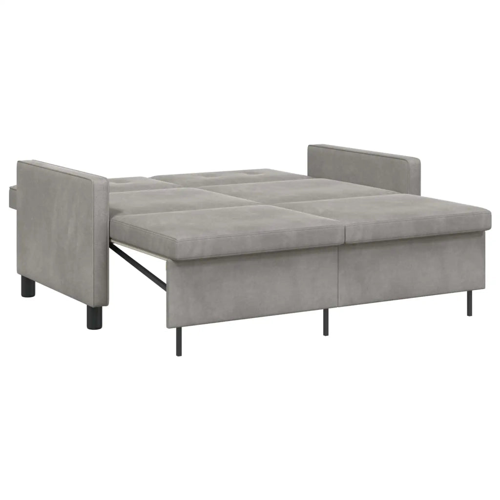 Divano letto | Sof¨¤ letto | Letto singolo Verde chiaro Tessuto
