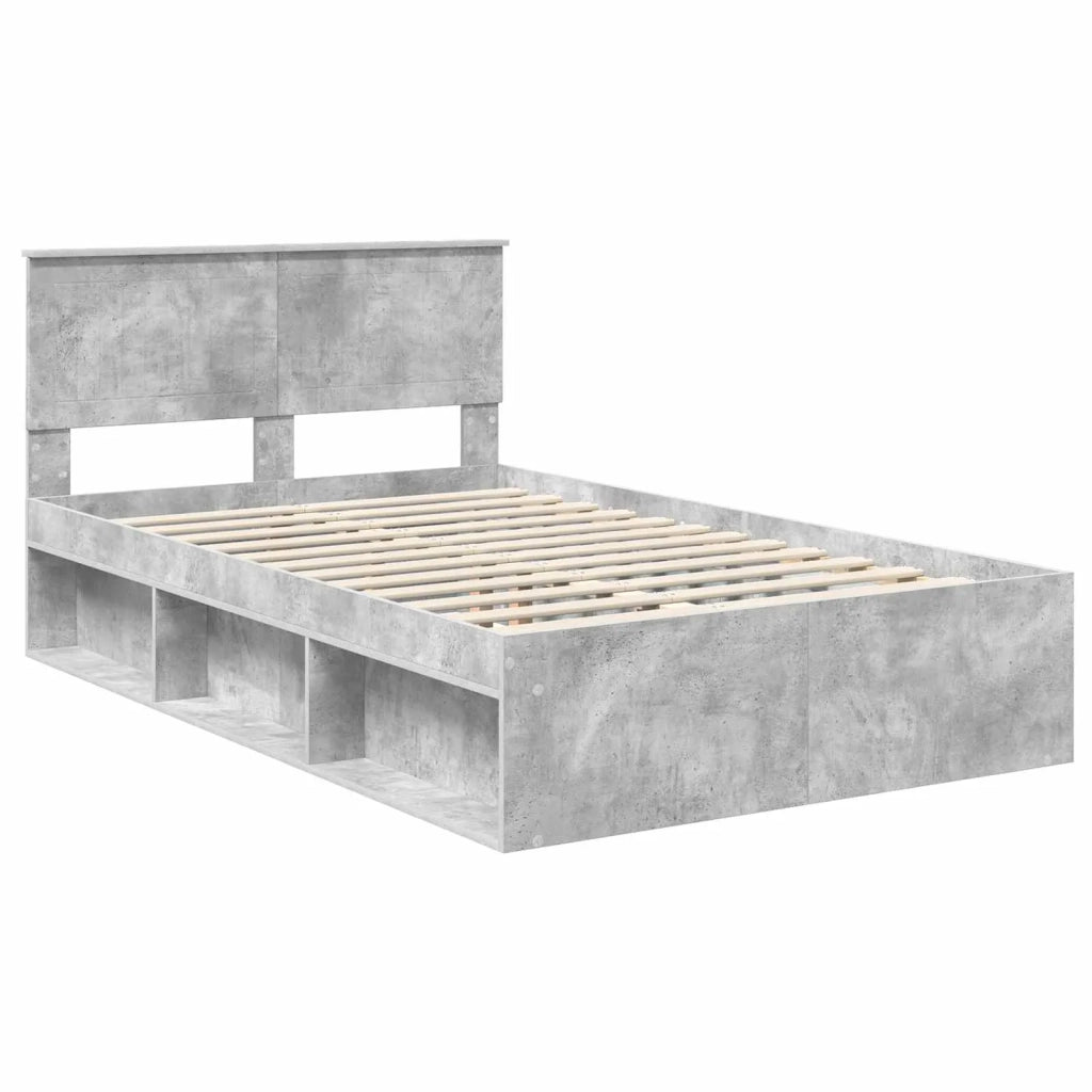 Struttura del letto-Giroletto-Rete del Letto Calcestruzzo 120 x 190 cm Pino massello 991016