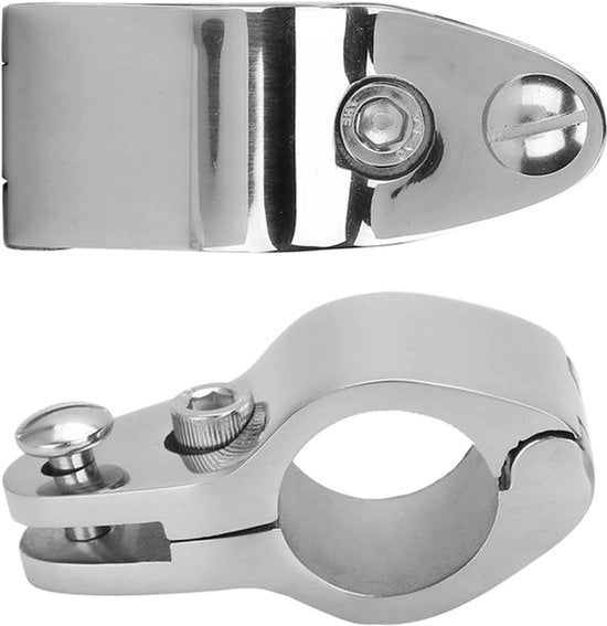 Fittinge marine - elemento superiore - scorrimento - in acciaio inossidabile - binario di cardano - 25mm - adatto per barche - hardware in acciaio inossidabile