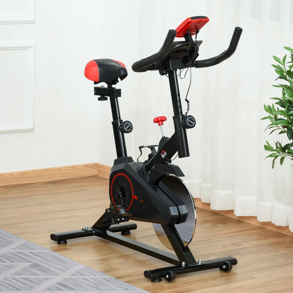 Bici da cyclette indoor per home gym, 85 x 46 x 114 cm