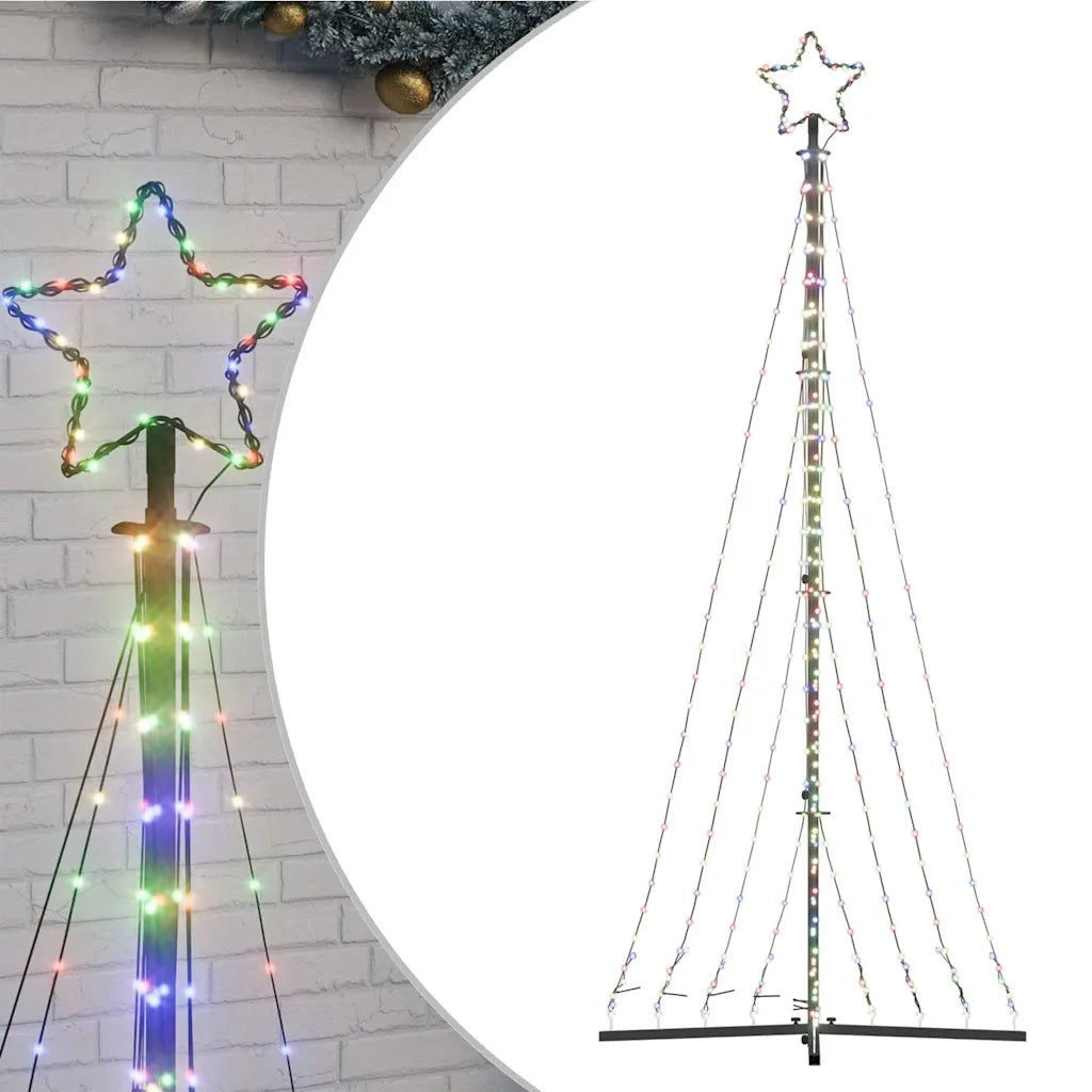 Albero di Natale a LED 447 LED Colorato 250 cm 4016435