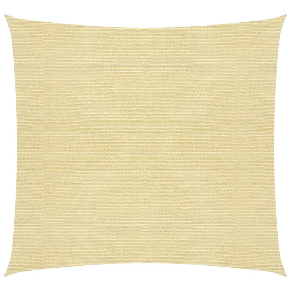 Tela a vela parasole 160 g/m² beige 7 x 7 m HDPE 02_0008996