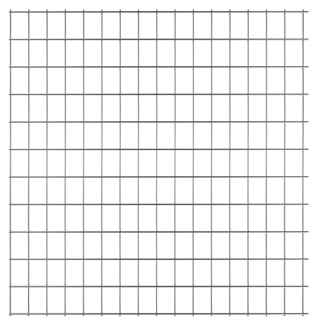 Rotolo Rete Metallica Per Recinzioni 25 M Zincata Elettrosaldata Rigida Maglia 75 x 50 mm Per Giardino Orto Piante Spazi Esterni (200 Cm)