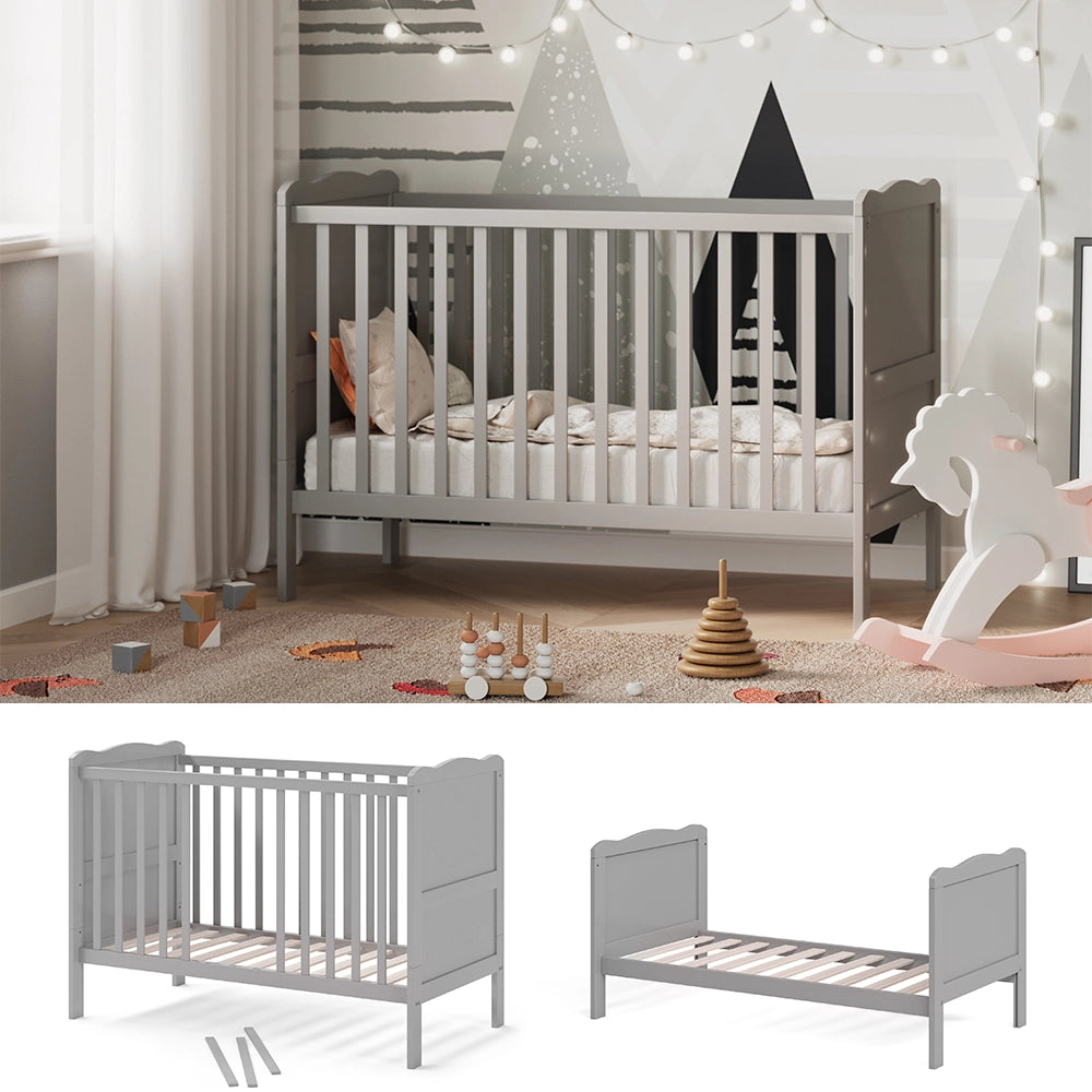 Vitalispa Culla neonato Grigio 60x120 cm