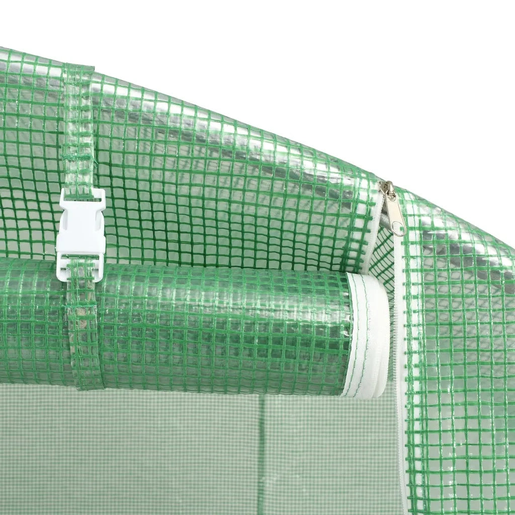 Serra con Telaio in Acciaio Verde 80 m² 20x4x2 m 3188069