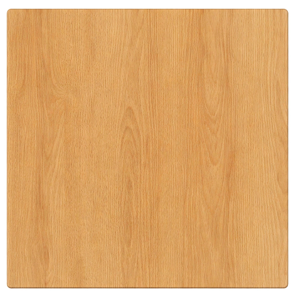 Oviala - Piano tavolo quadrato in laminato 60 x 60 cm in legno chiaro