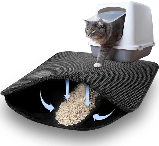 Matrice per gatto, 46×60cm, grata per gatto, materasso impermeabile per gatto, materasso per gatto, 2 in 1 materasso per gatto