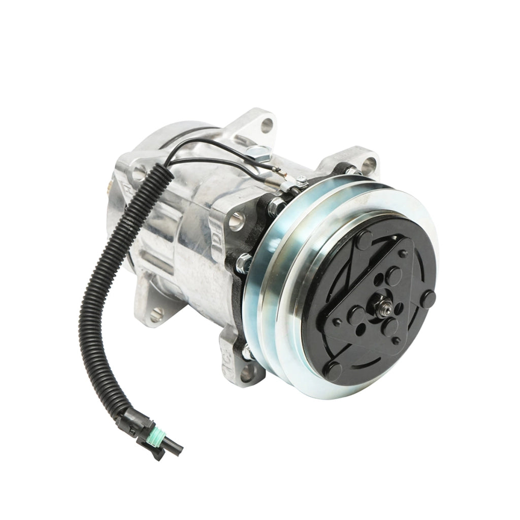 Compressore aria condizionata (A/C) per Landini, Massey Ferguson, Deutz-Fahr, Lamborghini – Codici OEM: 3538725M91, 3550921M91, 3552611M91, 392214A1, 6005016248, 001103234, 01103234