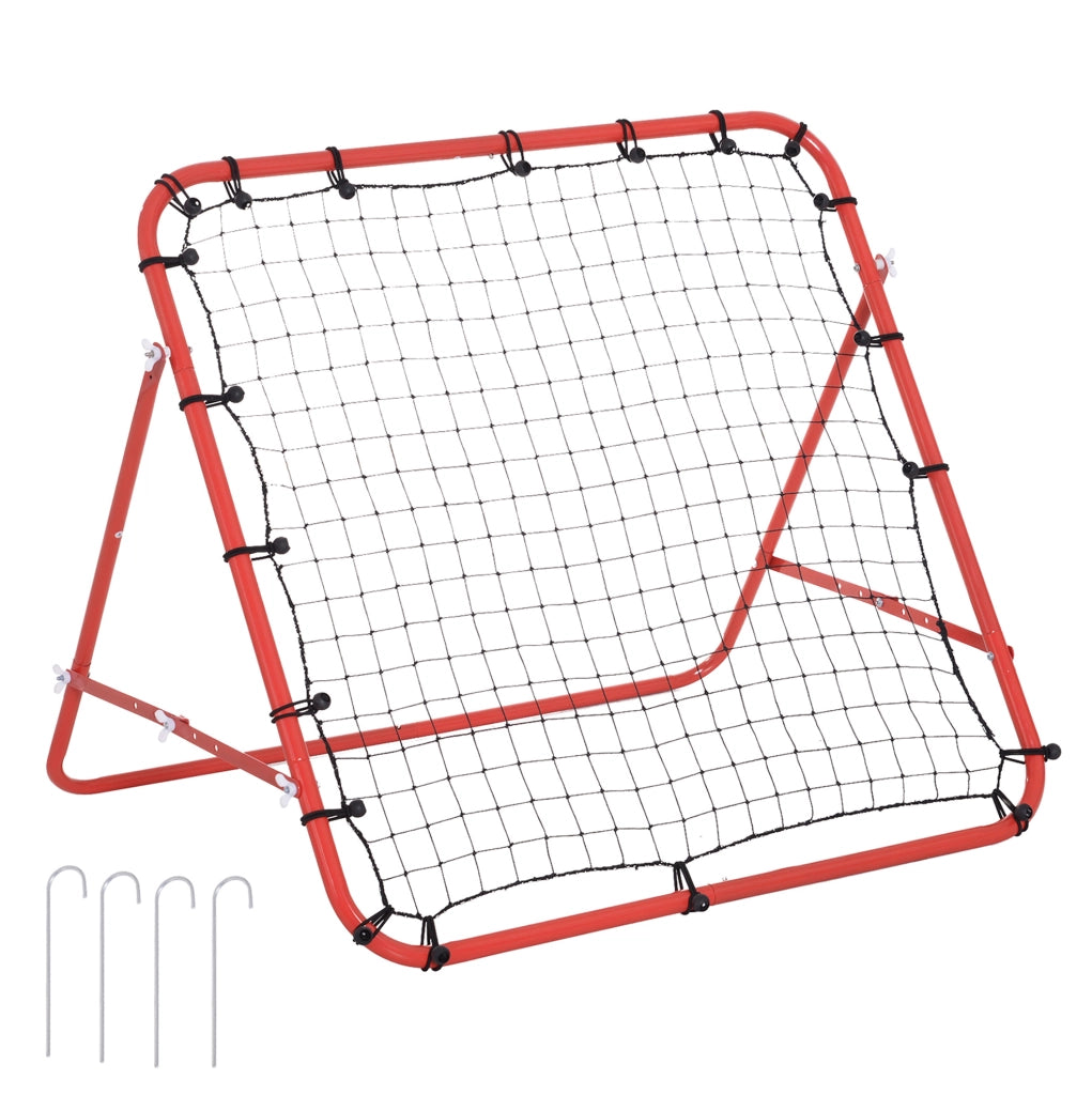 Rete Rebounder Pieghevole per Allenamento 96 x 80 x 96 cm
