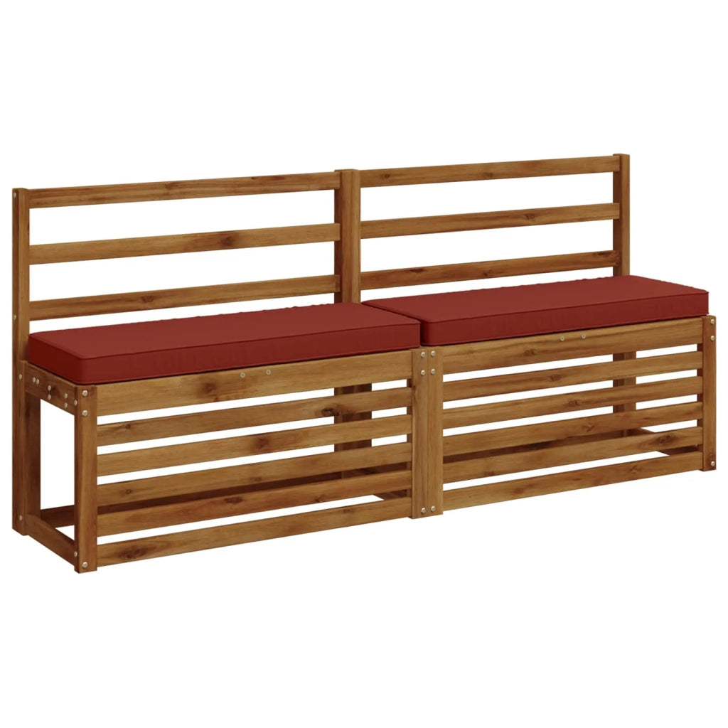 Cuscini per Panchina a 2 Pezzi VUGHT 2 pcs 100% Poliestere 951069