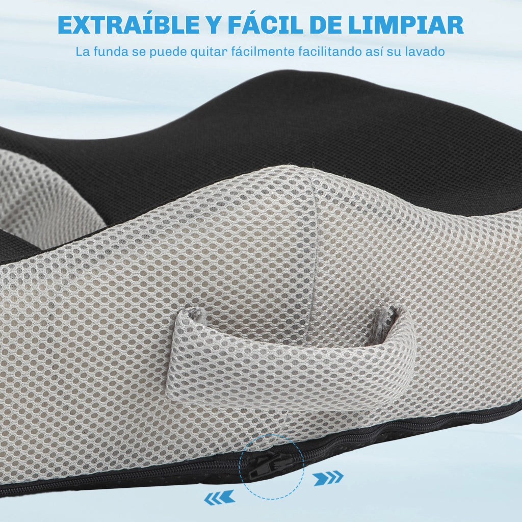 Cuscino Sedia ¨C zephmum ¨C Nero, Schiuma, Antiscivolo