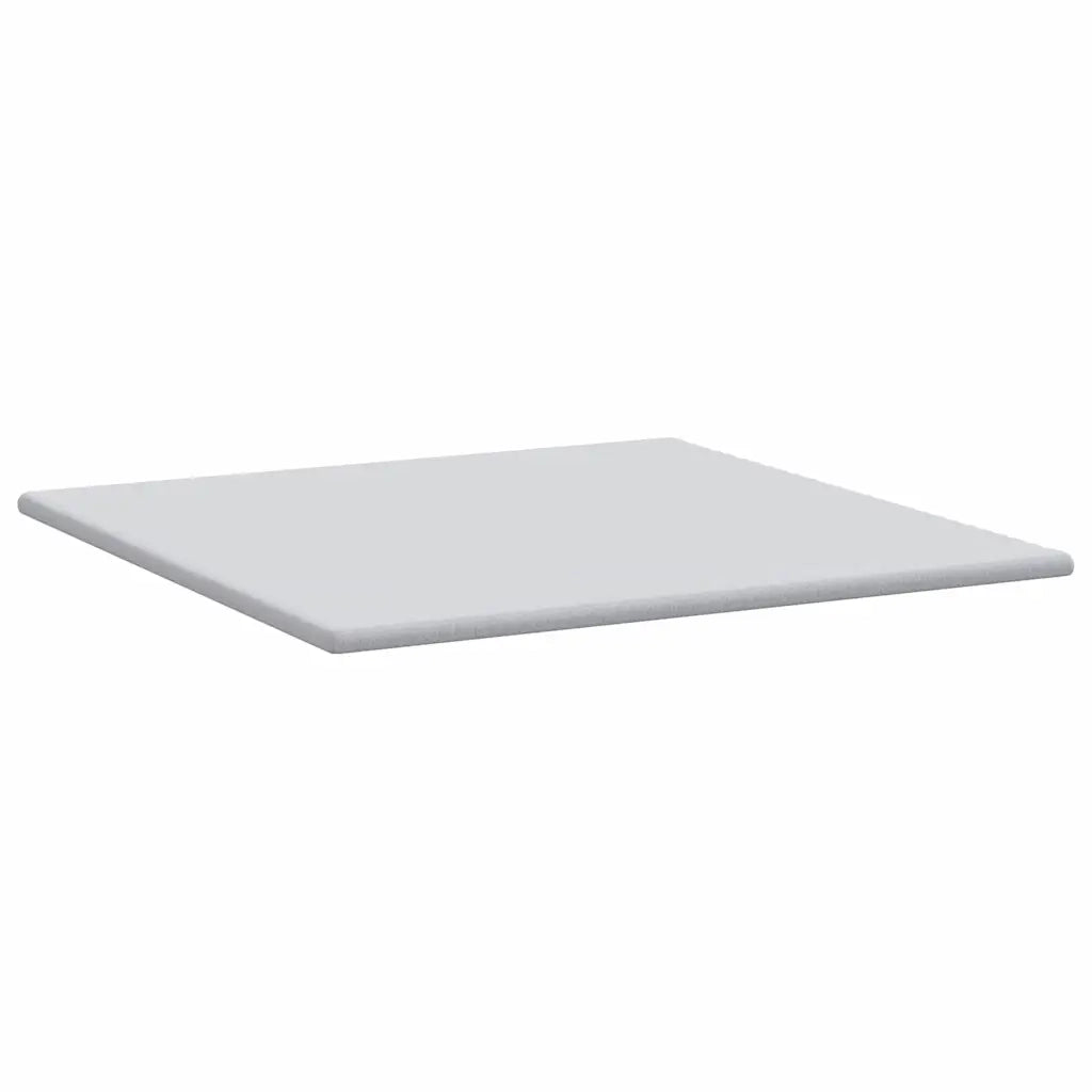 Topper per materasso Bianco 200 x 200 cm Tessuto Jacquard 4106208