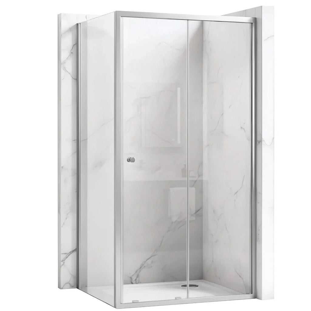 Cabina Doccia Rea Primo Slide 130x90 Chrome