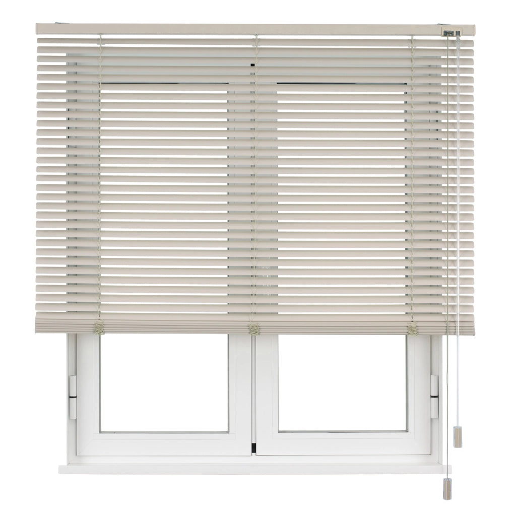 VIEWTEX Veneziana in alluminio  25mm sabbia  100 X 175cm - Made in Europe - 5 anni di garanzia